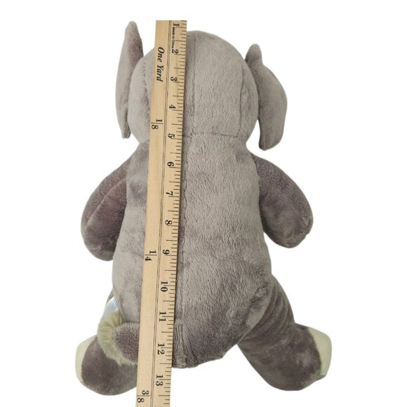 Build A Bear Gray Elephant Plush 13" Sitting Stuffed Animal Toy BABW - Picture 11 of 11